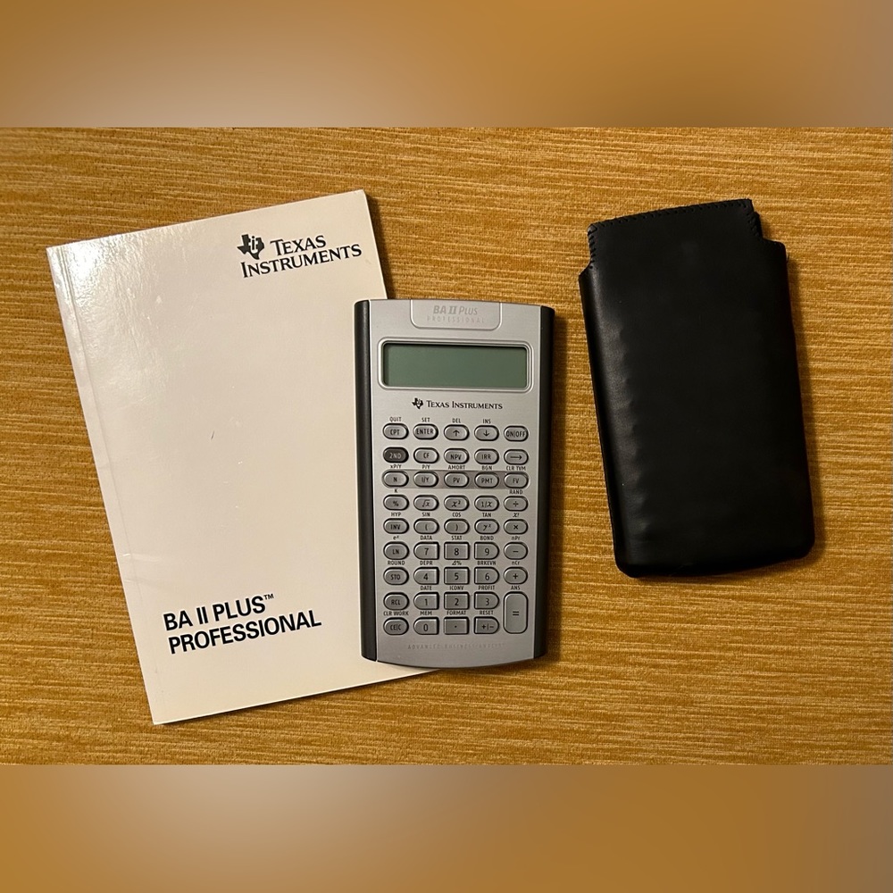 Texas Instruments BA II Plus Professional Calculator